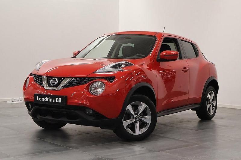 Röd Begagnad 2019 Nissan Juke N-Connecta SUV | 129 700 kr (Marknadspris) - Bild 1/4