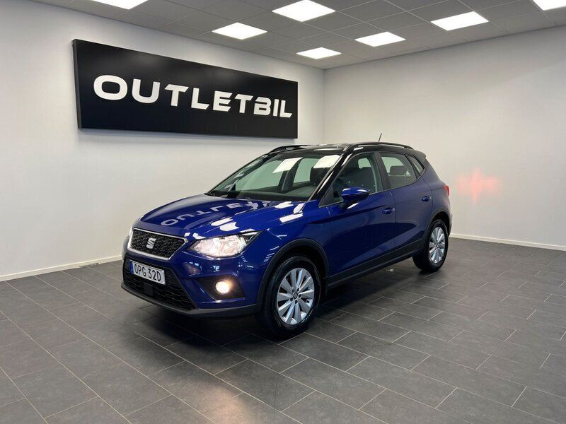 Blå Begagnad 2019 Seat Arona Style SUV | 115 000 kr (Bra pris) - Bild 1/4