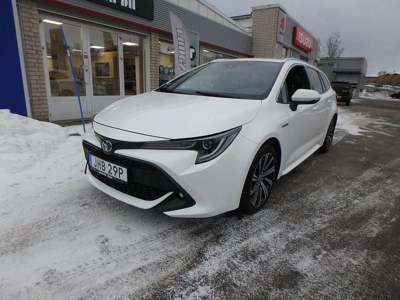 Vit Begagnad 2020 Toyota Corolla Style Kombi | 199 500 kr (Superpris) - Bild 1/4