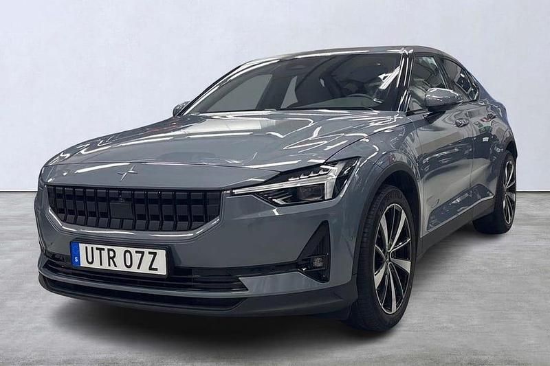 Grå Begagnad 2022 Polestar 2 Long Range Single Motor Halvkombi | 339 900 kr (Lite dyr) - Bild 1/4