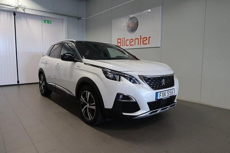 Vit Begagnad 2020 Peugeot 3008 GT SUV | 237 900 kr (Marknadspris) - Bild 1/3