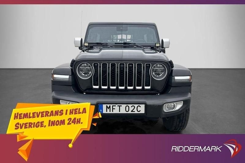 Begagnad Jeep Wrangler Unlimited Sahara 379 HK (278 kW) 2021 Svart SUV