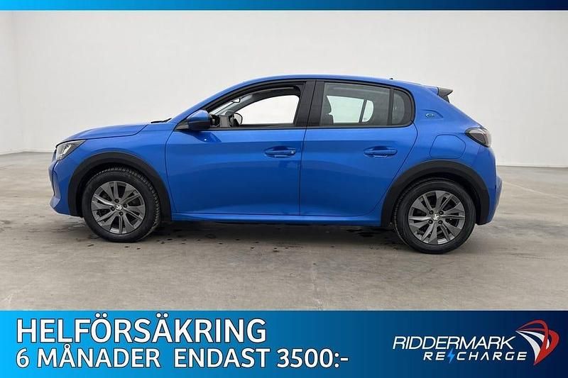 Blå Begagnad 2020 Peugeot e-208 Allure Halvkombi | 159 800 kr (Marknadspris) - Bild 1/3