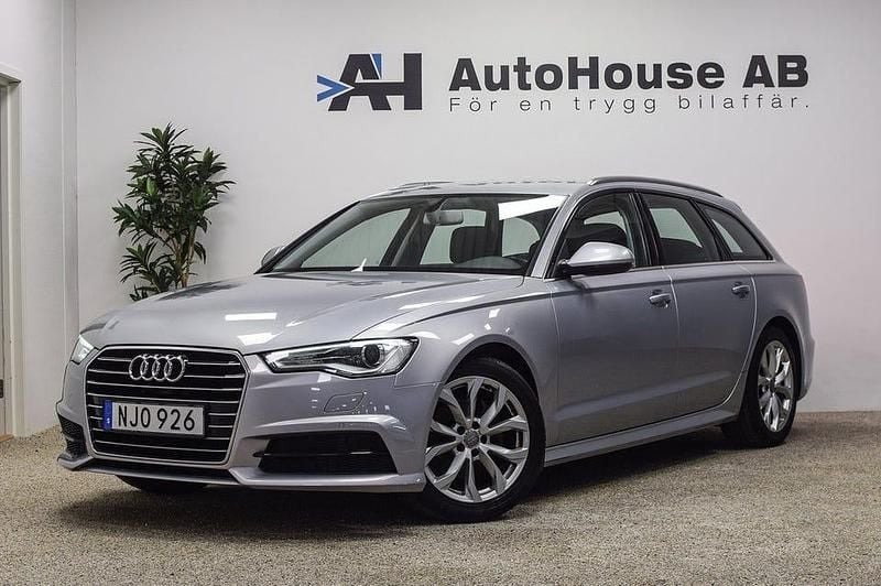 Silver Begagnad 2016 Audi A6 Sport Kombi | 209 000 kr (Marknadspris) - Bild 1/4