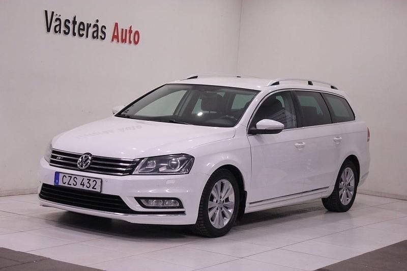 Vit Begagnad 2014 VW Passat GT Kombi | 69 900 kr (Bra pris) - Bild 1/4