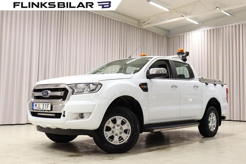 Vit Begagnad 2019 Ford Ranger Pickup | 349 900 kr (Lite dyr) - Bild 1/4
