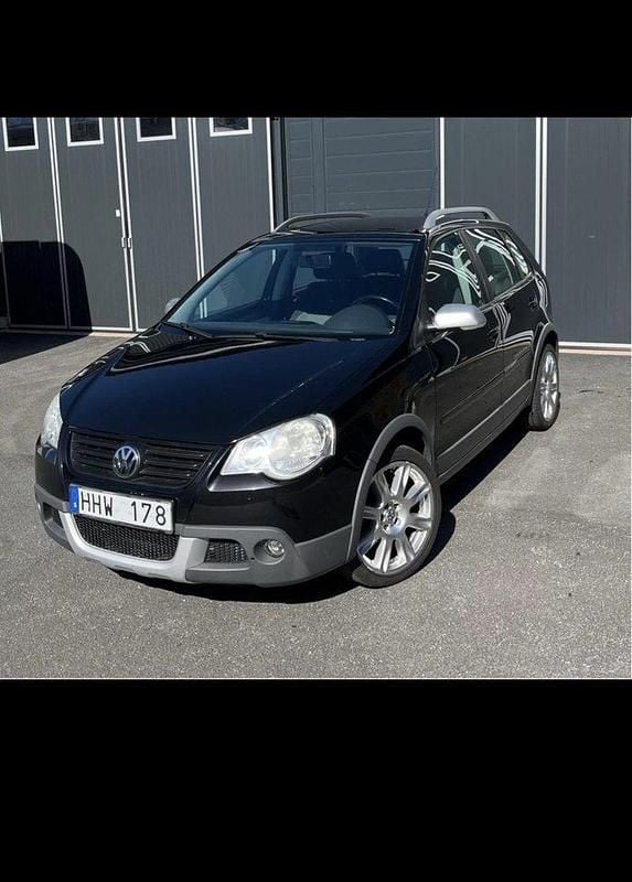 Svart Begagnad 2007 VW Polo Kombi | 53 900 kr (Marknadspris) - Bild 1/4
