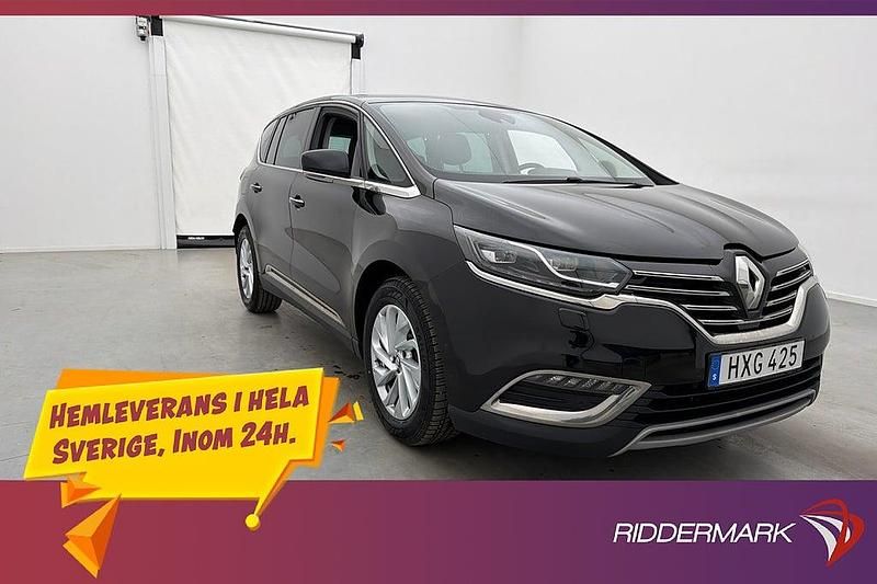 Svart Begagnad 2015 Renault Espace Minibuss | 149 800 kr (Marknadspris) - Bild 1/3