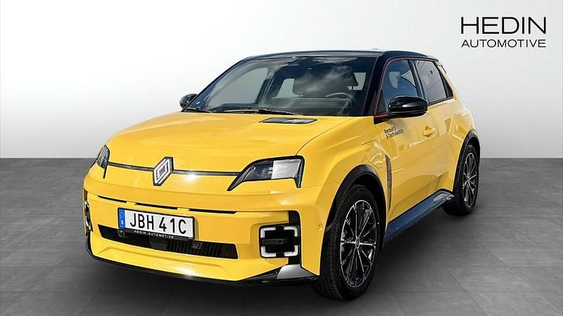 Grå Ny 2025 Renault R5 Iconic Halvkombi | 441 600 kr - Bild 1/4