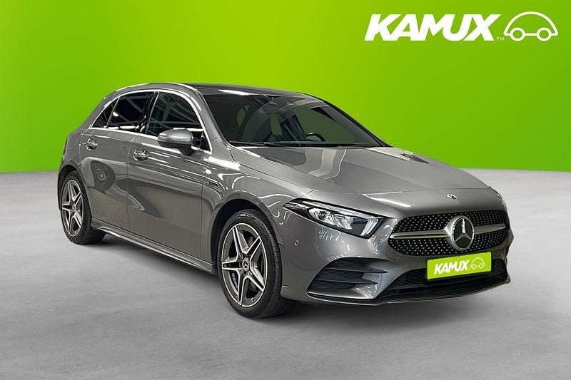Begagnad Mercedes A250 AMG 218 HK (160 kW) 2020 Silver/grå Halvkombi