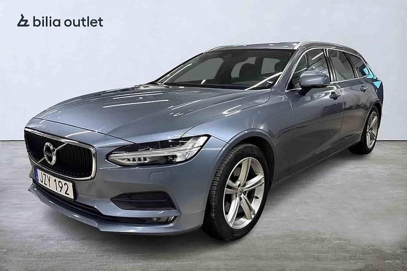 Begagnad Volvo V90 2017 Blå Kombi