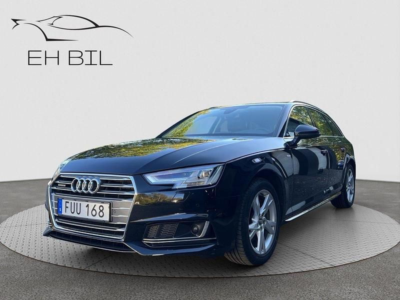 Svart Begagnad 2016 Audi A4 S-Line Kombi | 194 900 kr (Dyr) - Bild 1/4