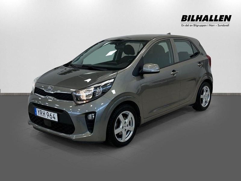Grå Begagnad 2018 Kia Picanto Halvkombi | 109 900 kr (Marknadspris) - Bild 1/4