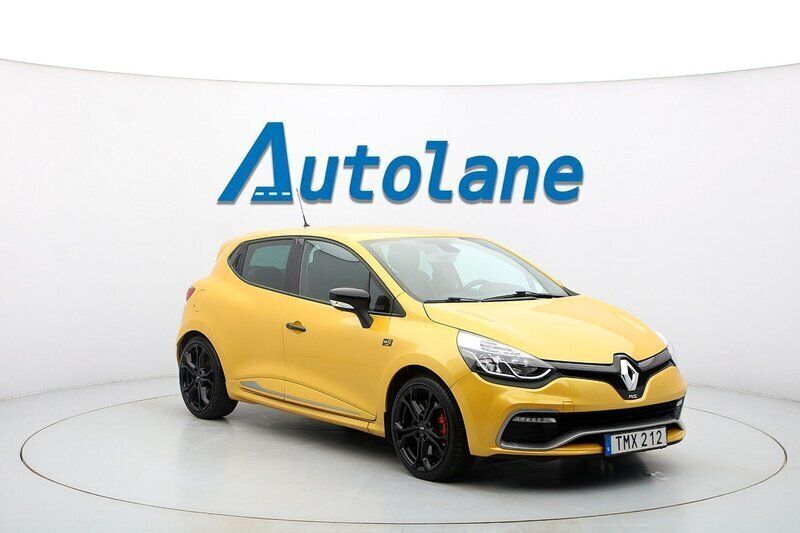 Gul metallic Begagnad 2015 Renault Clio IV R.S. Halvkombi | 149 900 kr - Bild 1/3