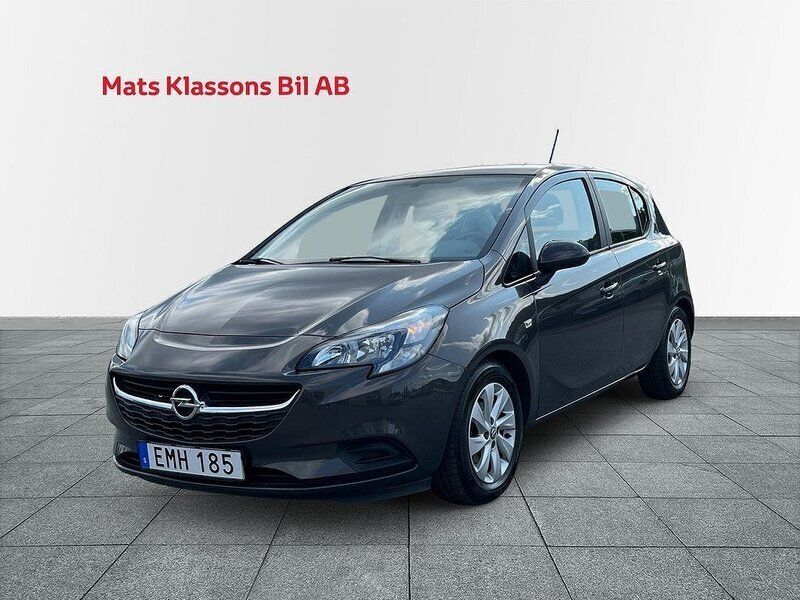 Grå Begagnad 2016 Opel Corsa Enjoy Halvkombi | 74 000 kr (Marknadspris) - Bild 1/4