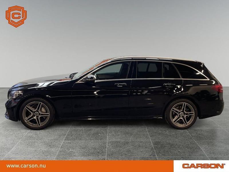 Begagnad Mercedes C200 184 HK (135 kW) 2018 Svart Kombi