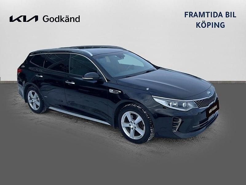 Begagnad Kia Optima GT-Line 142 HK (104 kW) 2018 Svart Kombi