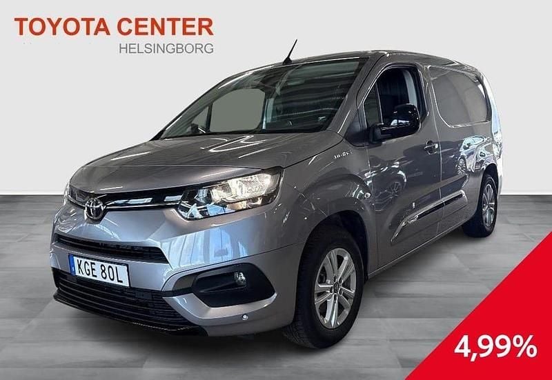 Silver Begagnad 2022 Toyota Proace City City Minibuss | 319 900 kr (Marknadspris) - Bild 1/4