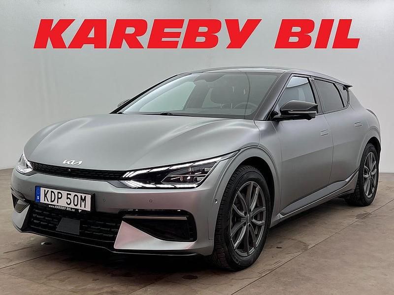 Grå Begagnad 2021 Kia EV6 GT-Line SUV | 358 900 kr (Marknadspris) - Bild 1/3
