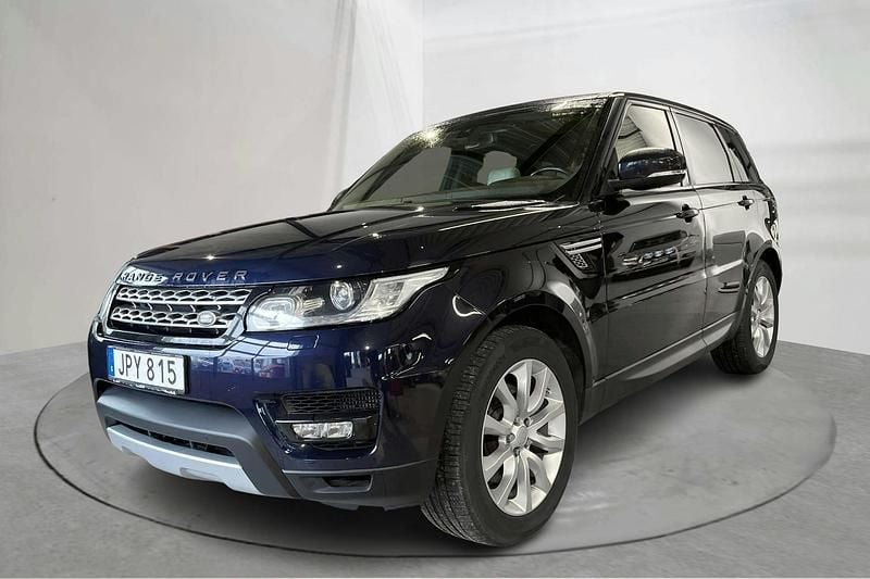 Blå Begagnad 2015 Land Rover Range Rover Sport HSE SUV | 269 000 kr (Bra pris) - Bild 1/4