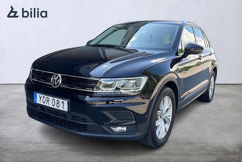Svart Begagnad 2018 VW Tiguan SUV | 239 900 kr (Bra pris) - Bild 1/3