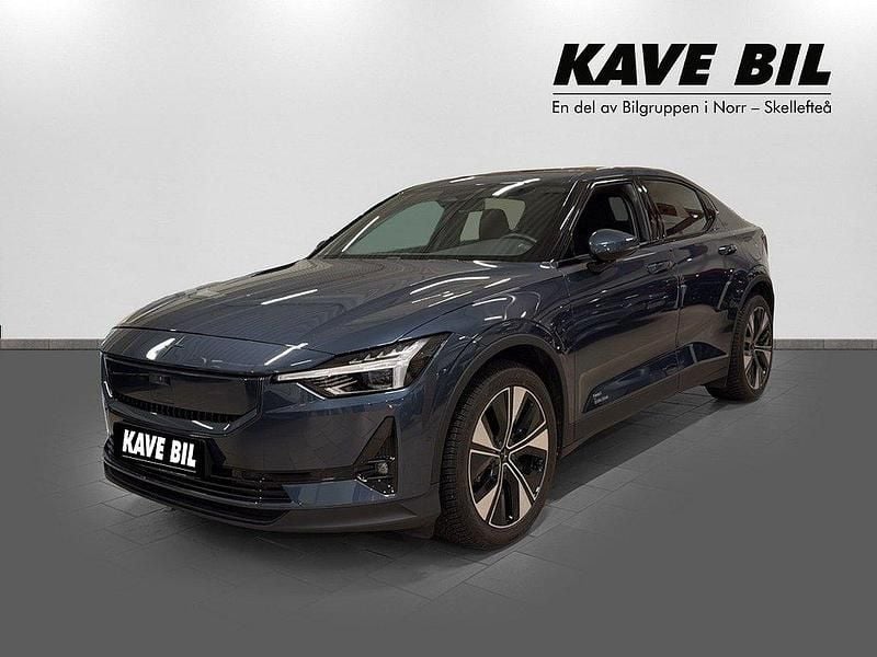 Mörkblå Begagnad 2023 Polestar 2 Pilot Halvkombi | 499 900 kr - Bild 1/4