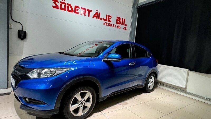 Blå Begagnad 2016 Honda HR-V SUV | 167 900 kr (Marknadspris) - Bild 1/4