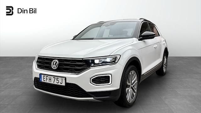 Vit (pure white) Begagnad 2020 VW T-Roc GT SUV | 284 900 kr (Lite dyr) - Bild 1/4