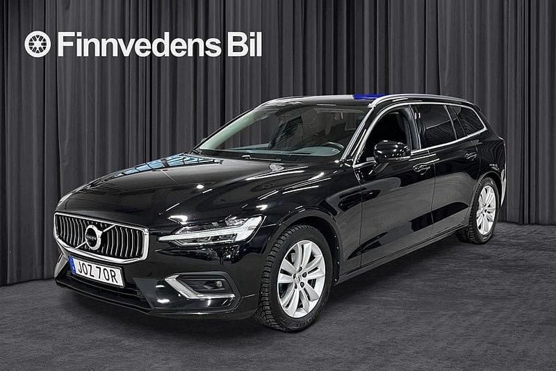 Svart Begagnad 2019 Volvo V60 Inscription Kombi | 264 800 kr (Superpris) - Bild 1/4