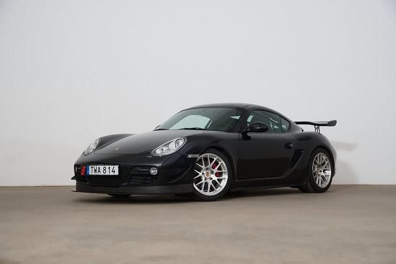 Begagnad Porsche Cayman S 320 HK (235 kW) 2011 Svart Sportkupé