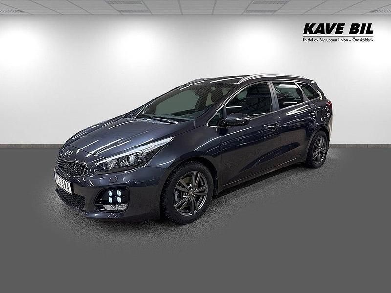 Grå Begagnad 2017 Kia Ceed Sportswagon GT-Line Kombi | 169 900 kr (Lite dyr) - Bild 1/3