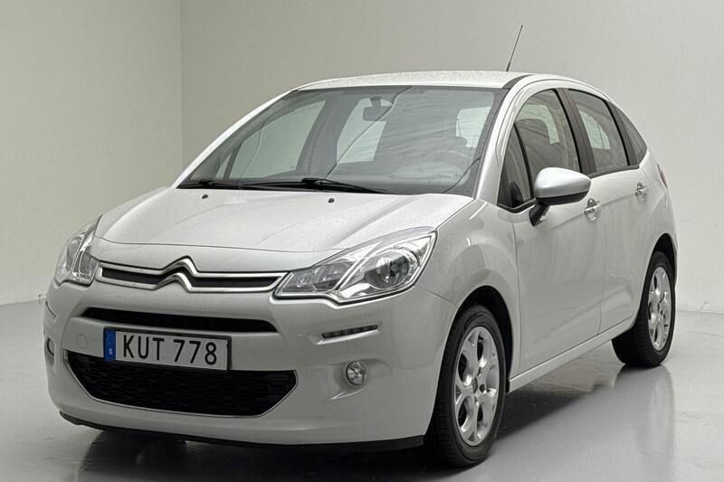 Vit Begagnad 2015 Citroën C3 Halvkombi | 64 900 kr - Bild 1/4