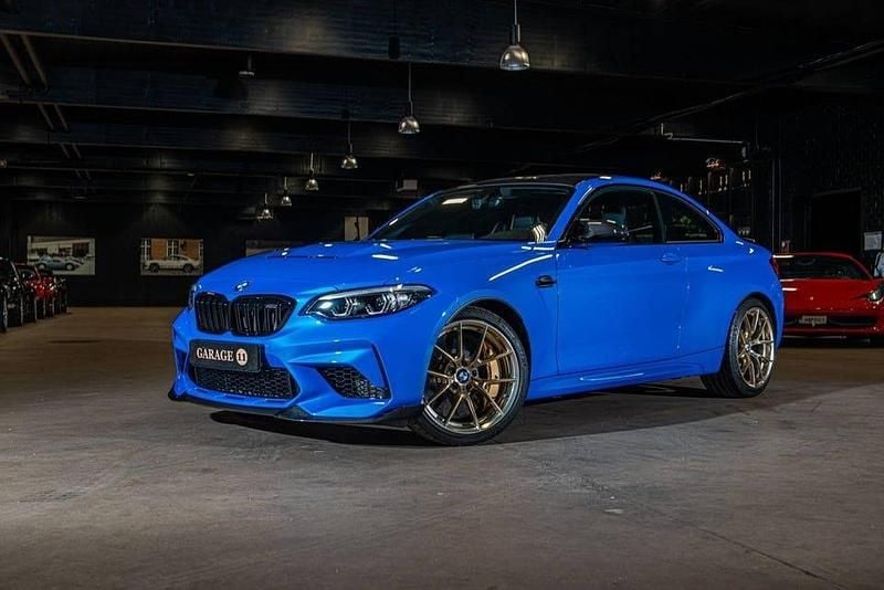 Begagnad BMW M2 Competition Edition 451 HK (331 kW) 2021 Blå Sportkupé