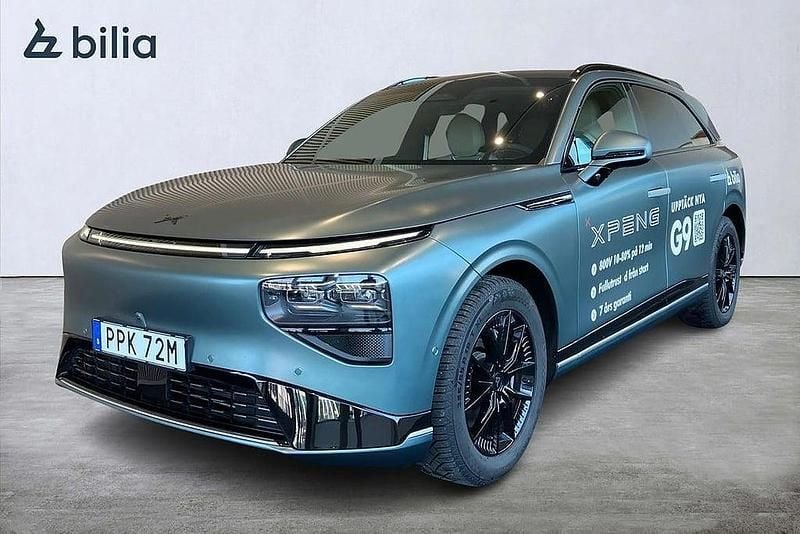 Begagnad XPENG G9 405 kW (551 HK) 2025 Grön SUV