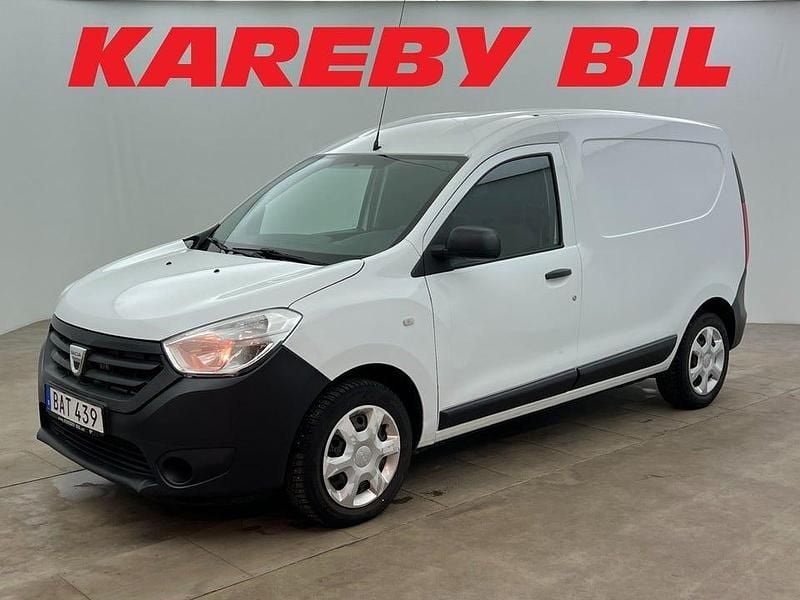 Vit Begagnad 2017 Dacia Dokker Express Van | 74 900 kr (Marknadspris) - Bild 1/4