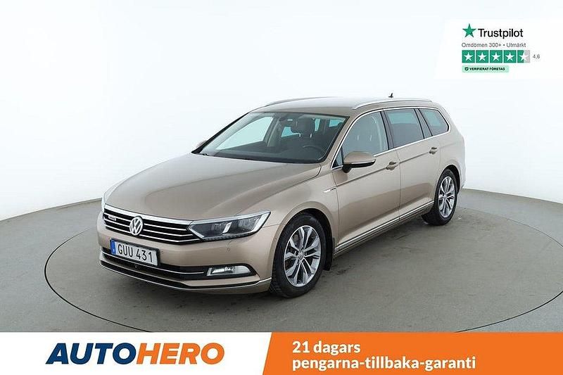 Ljusbrun Begagnad 2015 VW Passat Kombi | 165 000 kr (Lite dyr) - Bild 1/4