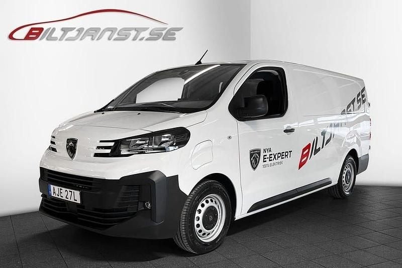 Vit Begagnad 2024 Peugeot e-Expert Van | 473 750 kr (Marknadspris) - Bild 1/4