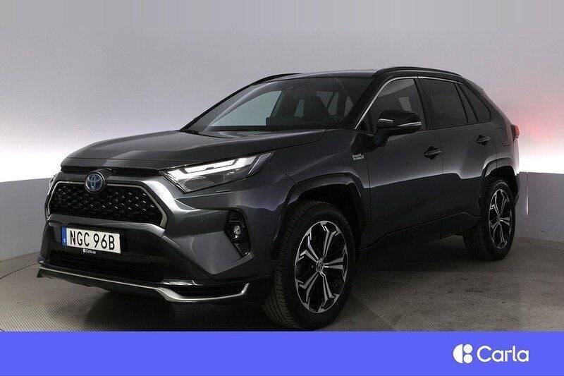 Grå Begagnad 2023 Toyota RAV4 Hybrid Style SUV | 480 900 kr (Marknadspris) - Bild 1/4