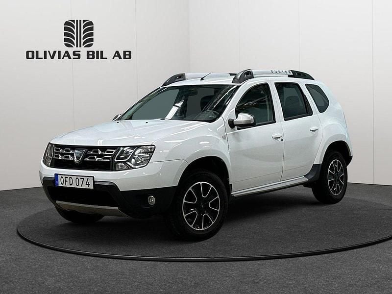 Vit Begagnad 2017 Dacia Duster SUV | 79 400 kr (Bra pris) - Bild 1/4