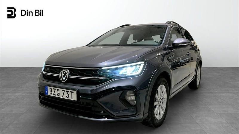 Grå Begagnad 2021 VW Taigo R-line SUV | 214 900 kr (Marknadspris) - Bild 1/4