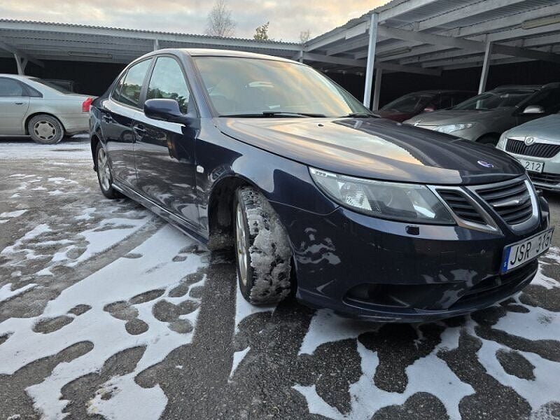 Blå Begagnad 2009 Saab 9-3 Linear Sedan | 49 900 kr (Marknadspris) - Bild 1/4