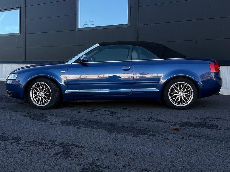 Begagnad Audi A4 Cabriolet 170 HK (125 kW) 2002 Blå Cab