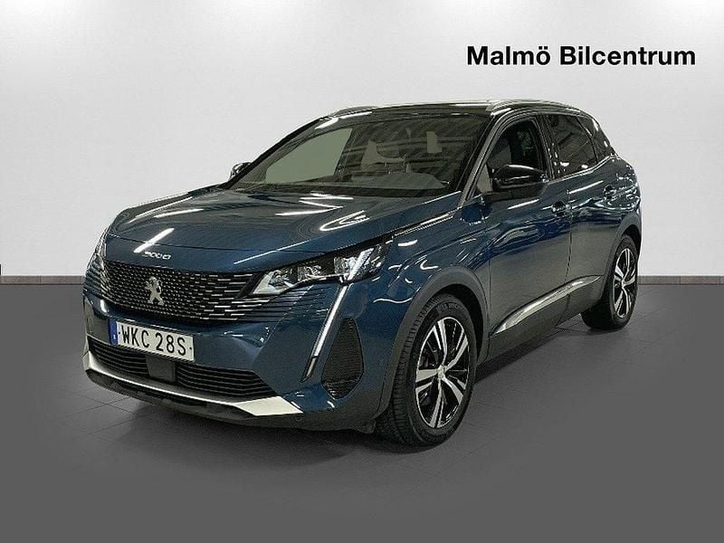 Blå Begagnad 2021 Peugeot 3008 GT SUV | 279 900 kr (Marknadspris) - Bild 1/4