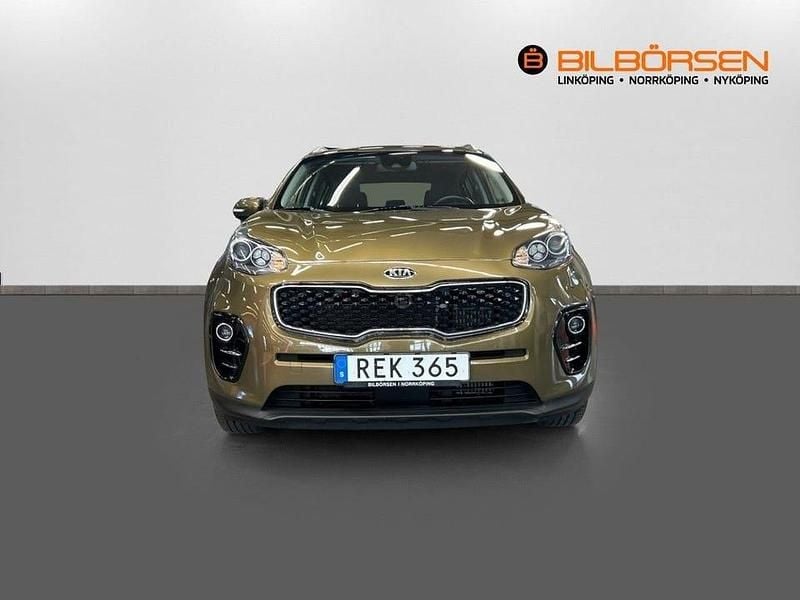 Begagnad Kia Sportage Advance 116 HK (85 kW) 2017 Grön SUV