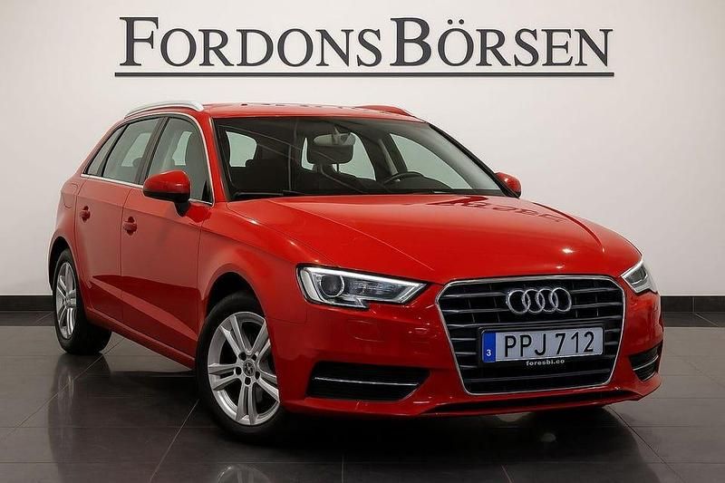 Röd Begagnad 2016 Audi A3 Kombi | 129 000 kr (Marknadspris) - Bild 1/3