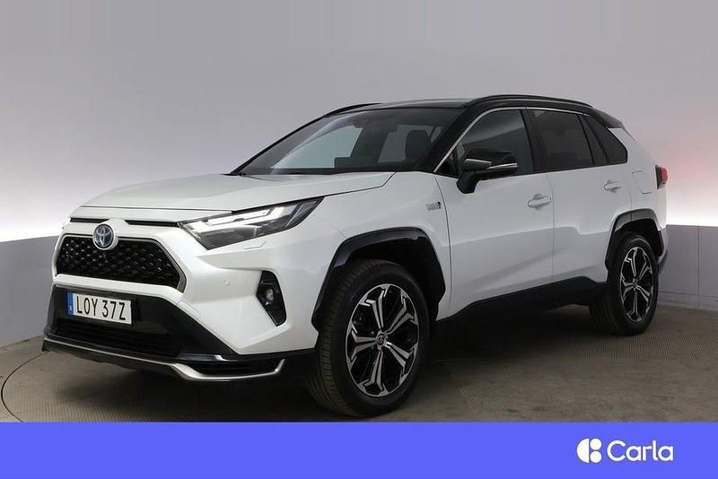 Vit Begagnad 2023 Toyota RAV4 Premium SUV | 511 900 kr (Marknadspris) - Bild 1/2