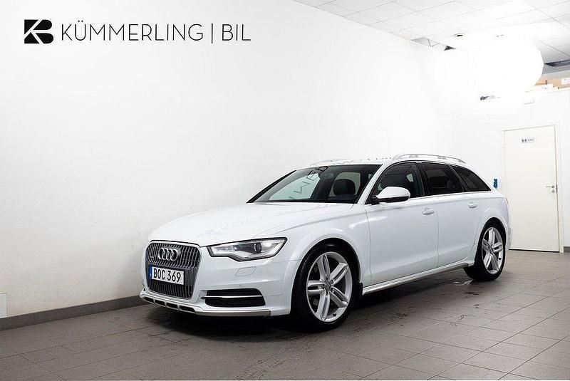 Vit Begagnad 2014 Audi A6 Allroad Kombi | 149 900 kr (Marknadspris) - Bild 1/4