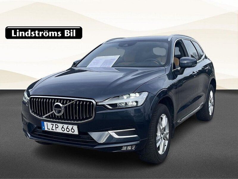 Mörkblå Begagnad 2018 Volvo XC60 SUV | 326 000 kr (Marknadspris) - Bild 1/3