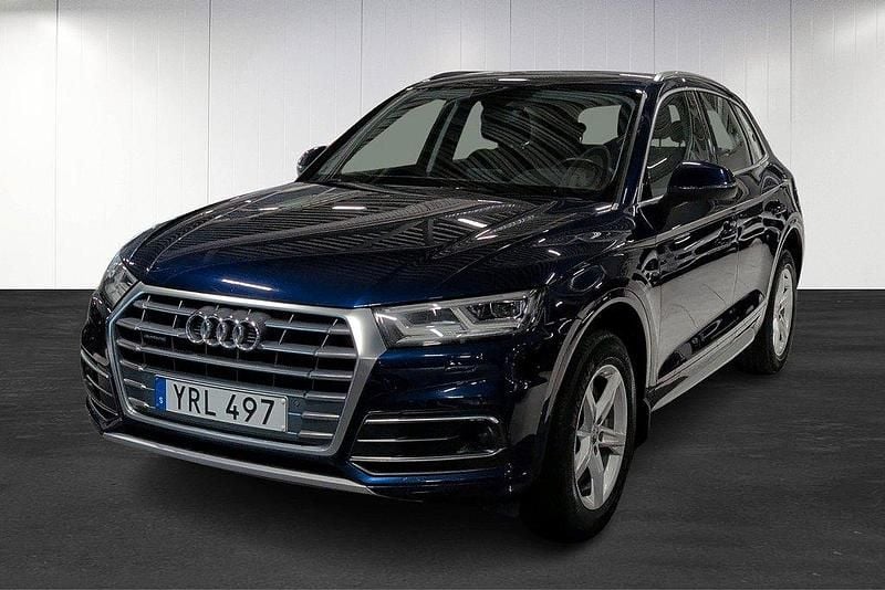 Blå Begagnad 2018 Audi Q5 Comfort SUV | 275 000 kr (Marknadspris) - Bild 1/4