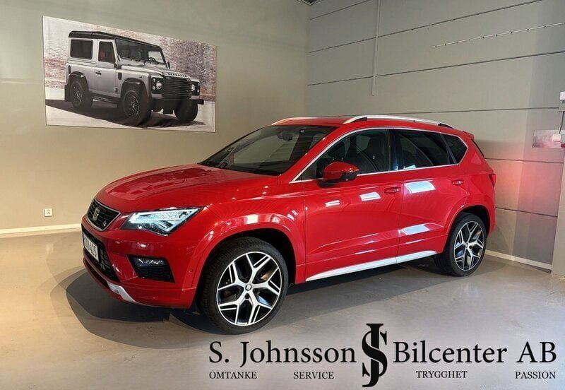 Röd Begagnad 2019 Seat Ateca FR SUV | 229 900 kr (Marknadspris) - Bild 1/4